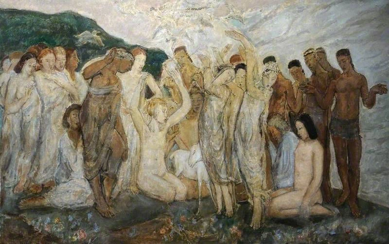 Ethel Walker - Invocazione alla danza, Rotherham Museums, Arts and Heritage